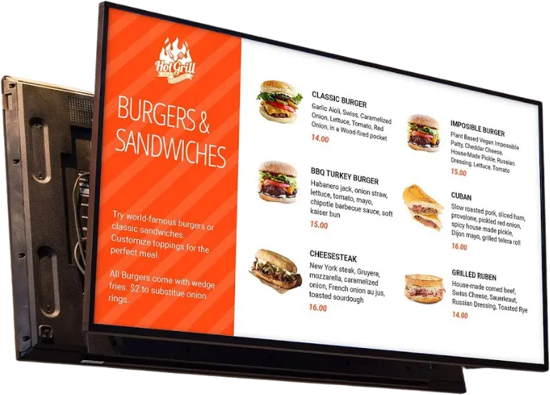 Menu & TV